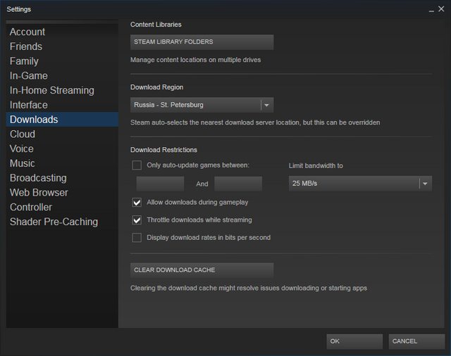 Steam crashes after download game of all time